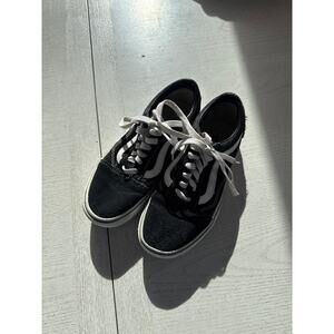Vans Old Skool Womens Platform Shoes Grunge Skater Women's Size 5.5